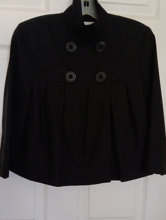 Laundry by Design Jackets & Blazers - Laundry by Design Black Double-Breasted Women's HighStyled Jacket.Size 4.Vintage